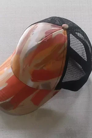 CASQUETTE FILET AQUARELLE NUDE - Nanawax