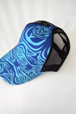 CASQUETTE FILET TIGER BLUE - Nanawax
