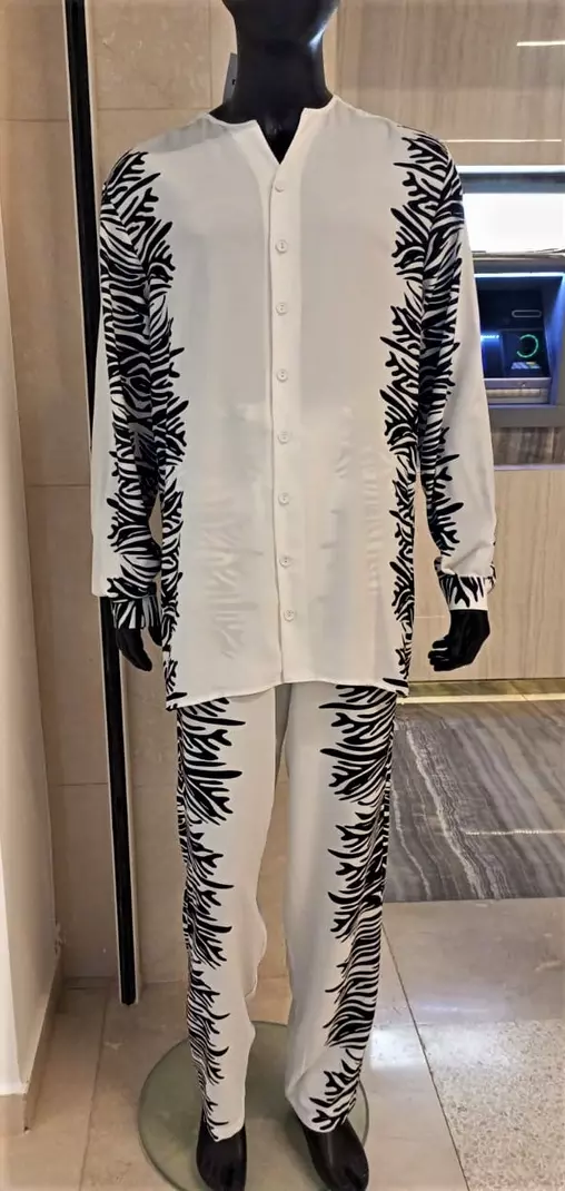 ENS GHAZAL TIGER BLACK WHITE - Nanawax
