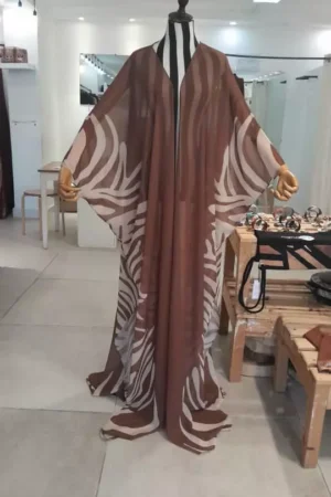 Paréo Assa Tiger Brown - Nanawax