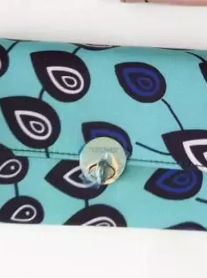 Portefeuille Goutte d'eau bleu - Nanawax