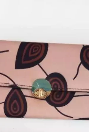 Portefeuille Goutte d'eau marron - Nanawax