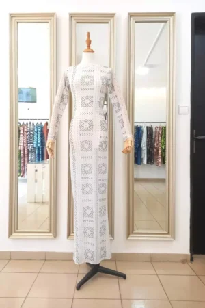 ROBE FILET BOGO BEIGE - Nanawax